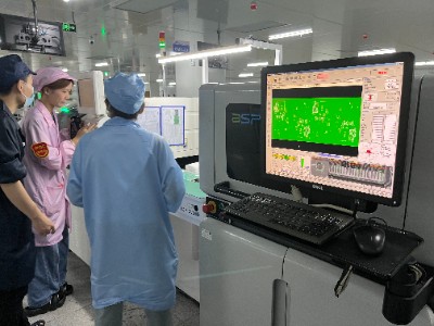 SMT贴片加工篇之全自动印刷机的工作流程(图1) SMT贴片加工.jpg